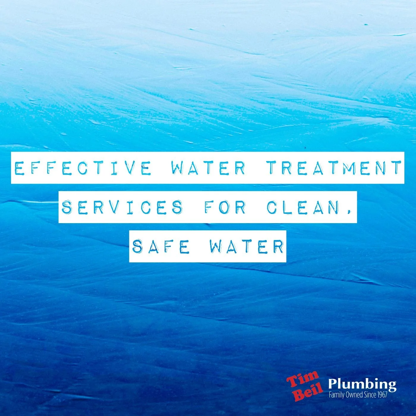 Effective Water Treatment Services for Clean, Safe Water