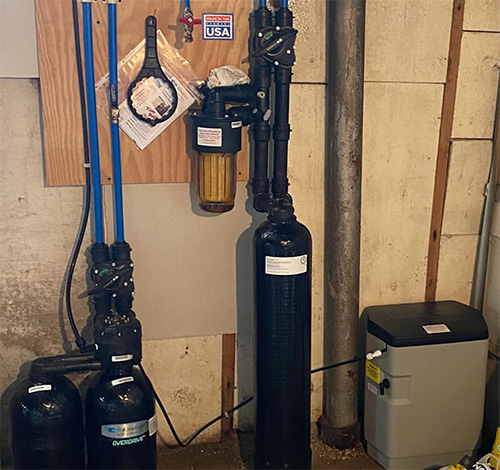 Residential water treatment system installed by Tim Beil Plumbing_Kinetico Products Experience you can feel and service you can trust by Tim Beil