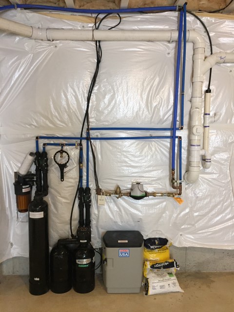 water purification system installed for allentown family
