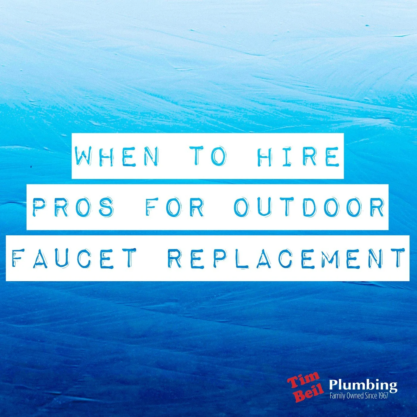 When to Hire Pros for Outdoor Faucet Replacement